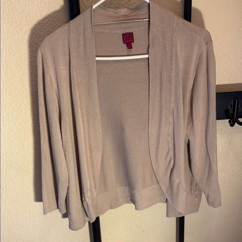 212 Collection Women's Beige Cardigan